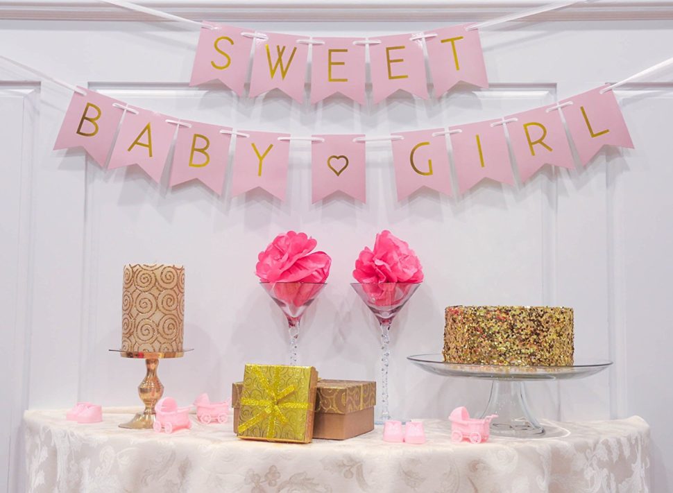 Medium Size of Baby Shower:89+ Indulging Baby Shower Banner Picture Inspirations Baby Shower Banner Amazoncom Baby Shower Decorations For Pastel Pink Sweet Amazoncom Baby Shower Decorations For Pastel Pink Sweet Baby Banner Gender Reveal Baby Announcement Toys Games