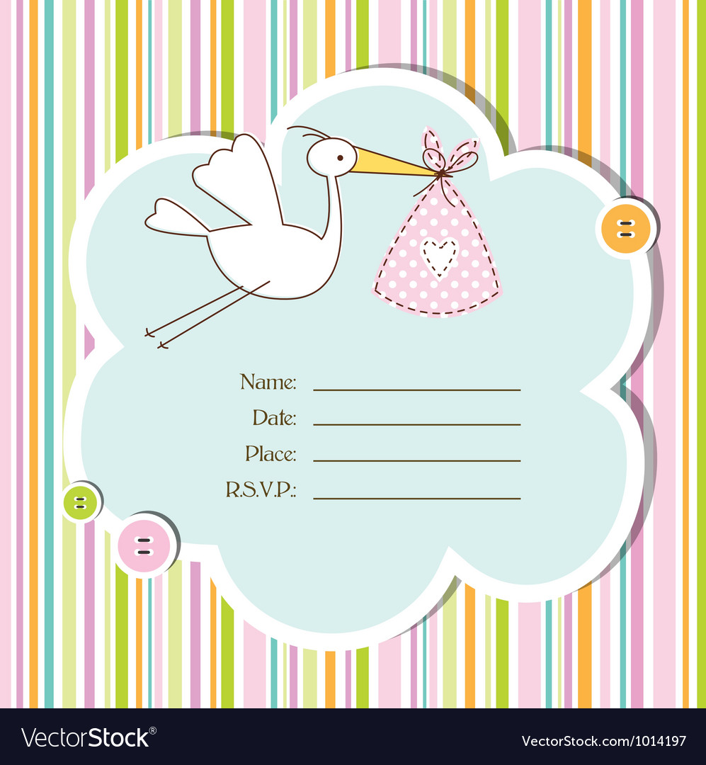 Full Size of Baby Shower:graceful Baby Shower Cards Image Designs Baby Shower Cards Baby Shower Card Royalty Free Vector Image Vectorstock Baby Shower Card Vector Image