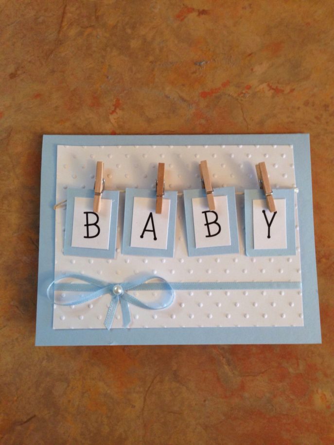 Large Size of Baby Shower:graceful Baby Shower Cards Image Designs Baby Shower Cards Cosas Para Baby Shower Baby Shower Diaper Game Articulos Para Baby Shower Baby Shower Supplies Arreglos De Baby Shower Baby Shower Games Handmade Baby Shower Card Tiny Clothespins Attach Bowith Baby Spelled Out Blue And White Could Be Changed To Yellow Pink Of Any Other Color