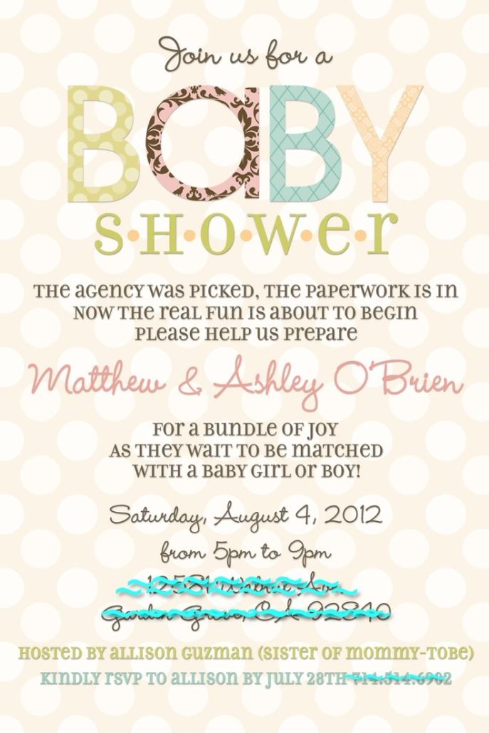 Large Size of Baby Shower:delightful Baby Shower Invitation Wording Picture Designs Baby Shower Invitation Wording Adoption Shower Invitation Templates