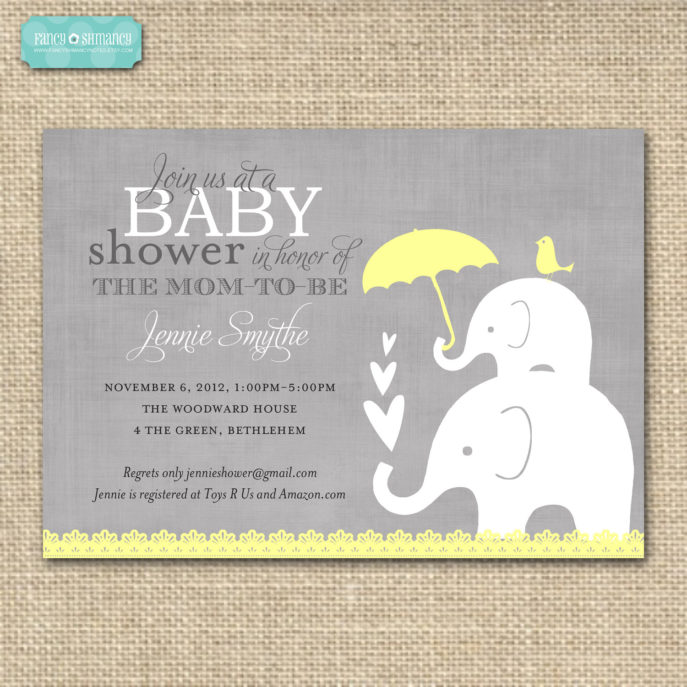 Large Size of Baby Shower:inspirational Elephant Baby Shower Invitations Photo Concepts Elephant Baby Shower Invitations And Homemade Baby Shower Gifts With Baby Shower Labels Plus Baby Shower Door Prizes Together With Baby Shower Tea As Well As Baby Shower Templates