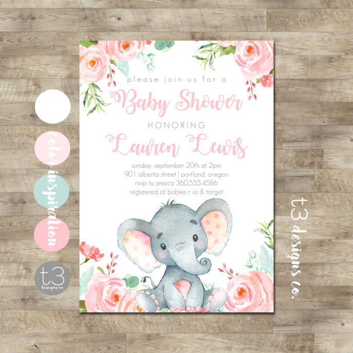Large Size of Baby Shower:inspirational Elephant Baby Shower Invitations Photo Concepts Elephant Baby Shower Invitations Elephant Baby Shower Invitation Safari Baby Shower 128270zoom