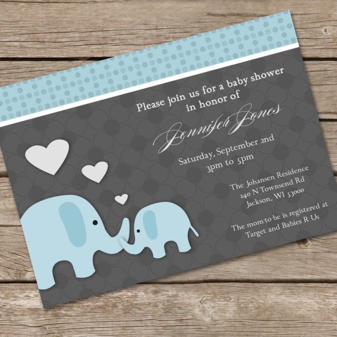Large Size of Baby Shower:inspirational Elephant Baby Shower Invitations Photo Concepts Elephant Baby Shower Invitations Pin By Vio Karon Impressive Elephant Baby Shower Invitations