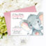 Baby Shower:Inspirational Elephant Baby Shower Invitations Photo Concepts Elephant Baby Shower Invitations Pink Elephant Baby Shower Invitation Its A Watercolor Gallery Photo Gallery Photo Gallery Photo